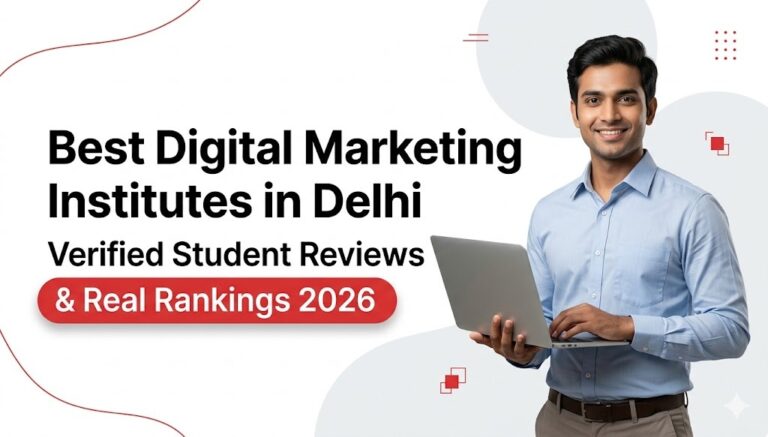 Best Digital Marketing Institutes in Delhi – Verified Student Reviews & Real Rankings 2026